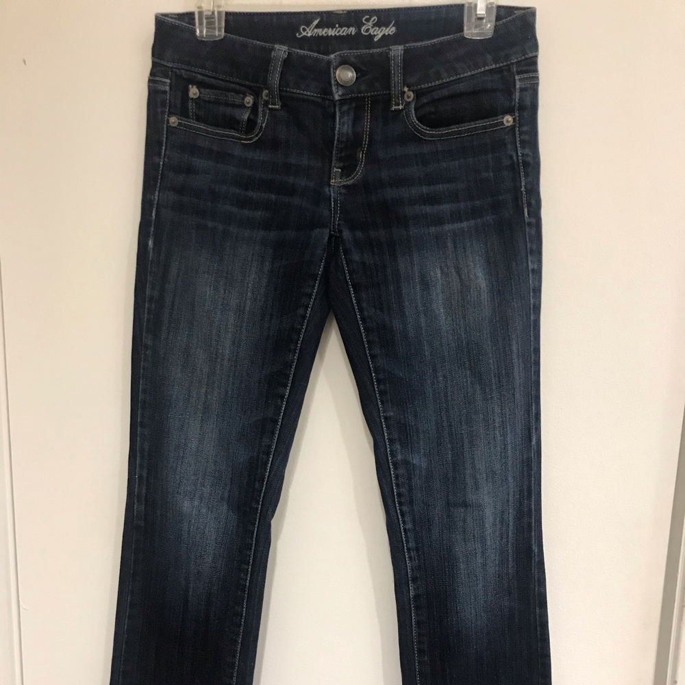 Womens American Eagle Stretch Straight Boot